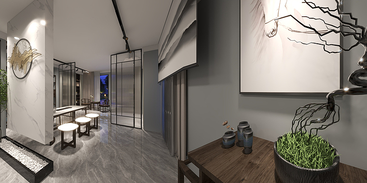 尺间工作室-海伦天麓36平米-装修设计方案