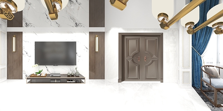 九鼎装饰MRjT-星河效果.dwg-装修设计方案