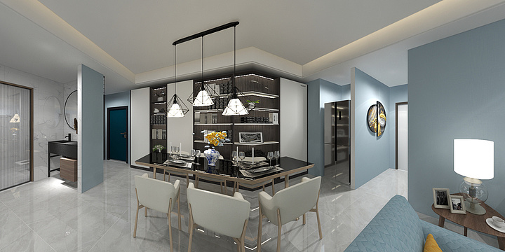 飞凌装饰BAVJ-一品首府五栋2002226.dw-装修设计方案