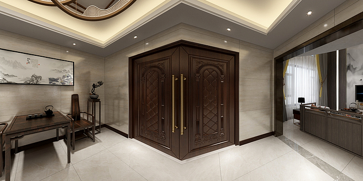 罗生门-汝溪.dwg-装修设计方案