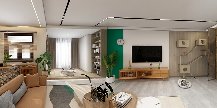 137****9315Syex-德信海德公园83.00㎡A2’3室2厅1卫1厨-装修设计方案