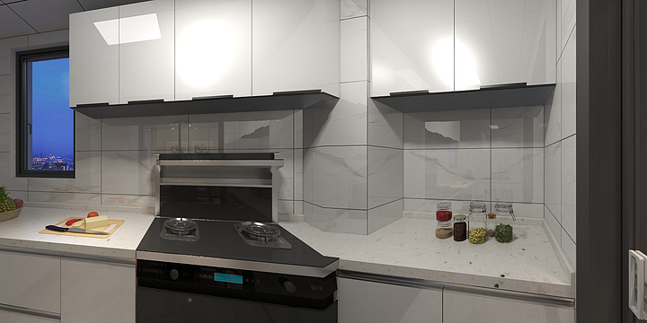 兀璞-骏景福园27-2-1606简约-装修设计方案