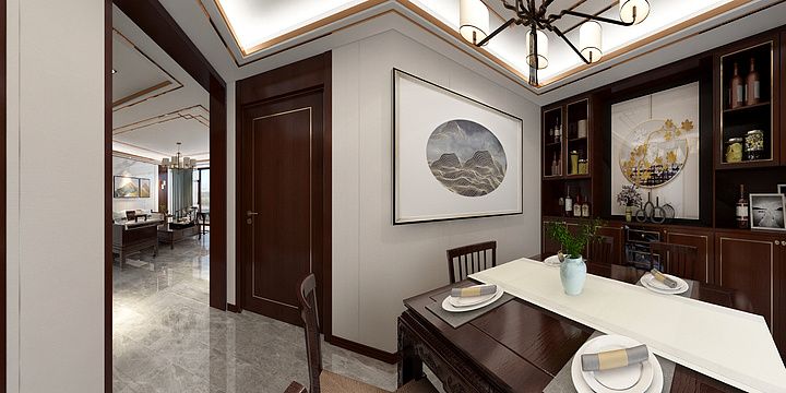 皇室楼-罗总方案二.dwg-装修设计方案