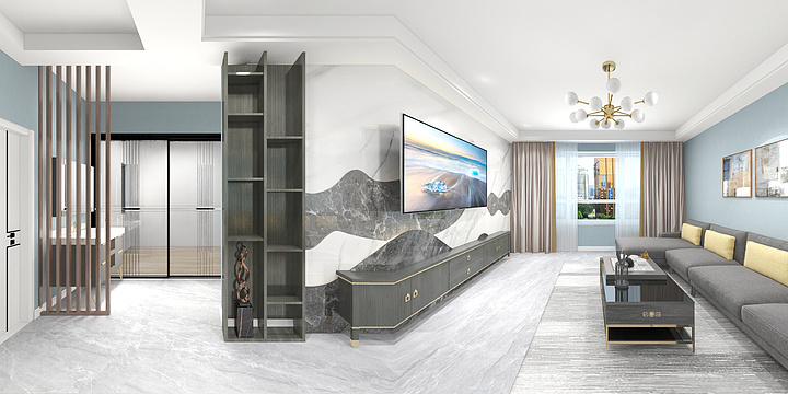 大博装饰13779200888-国风府9号楼2单元302-装修设计方案