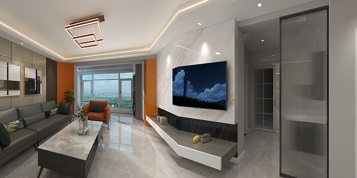 伊诺装饰设计丨李银元-雍湖天晟-伊诺空间设计-装修设计方案