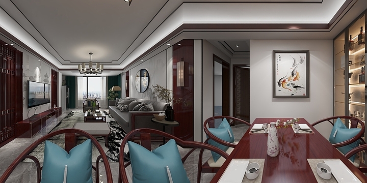 Design.Tong-2-17仙花雅苑12-1-1401董总-装修设计方案