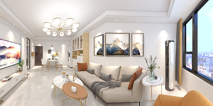 海尔老弟-印象南湖112.36-装修设计方案