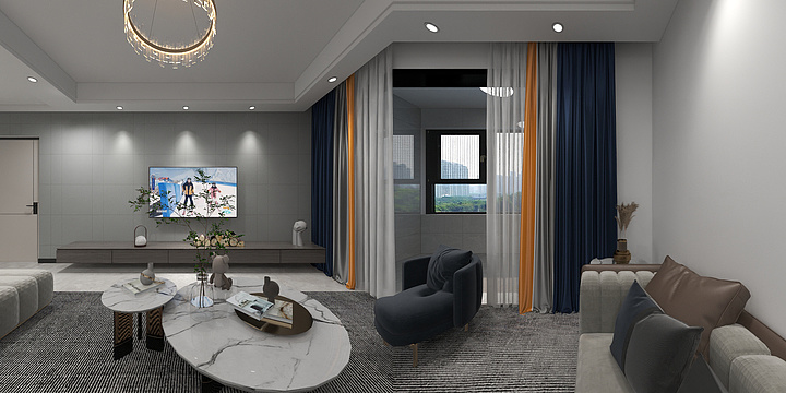 阿强-设计-书香门第.dwg-装修设计方案