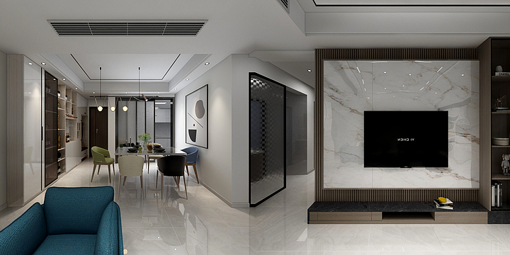 装饰设计张丹-维卡国际公馆-装修设计方案