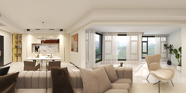 莱茵艾格全屋整装-琅园-苟女士-装修设计方案