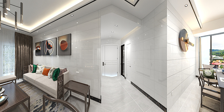 雅云昱日设计-一城悦府-装修设计方案