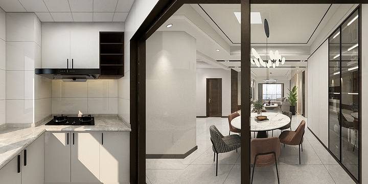 俗世中的旅客-新区金海国际-装修设计方案