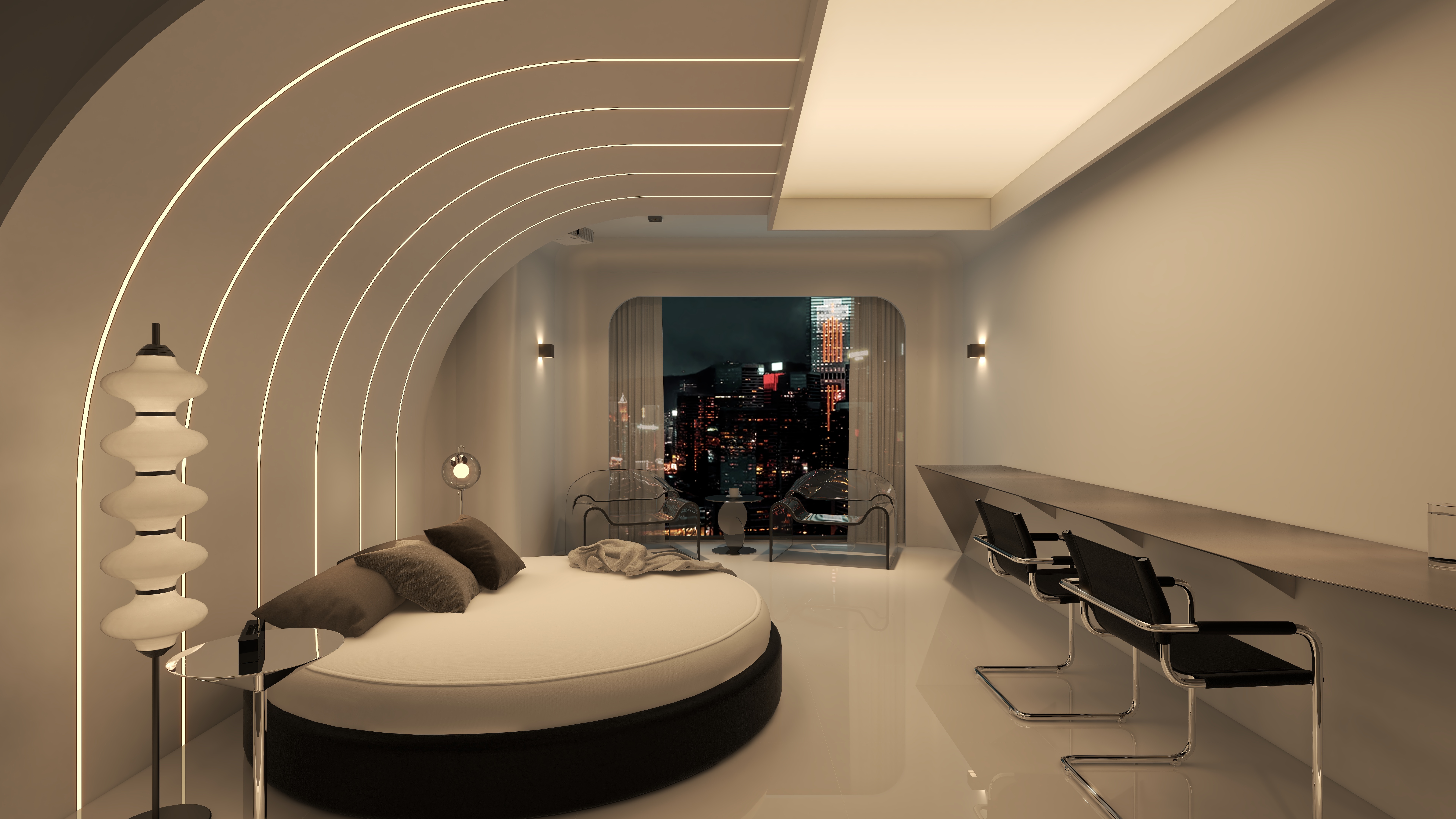 设计-刘敏-赛博朋克supperi酒店-装修设计方案