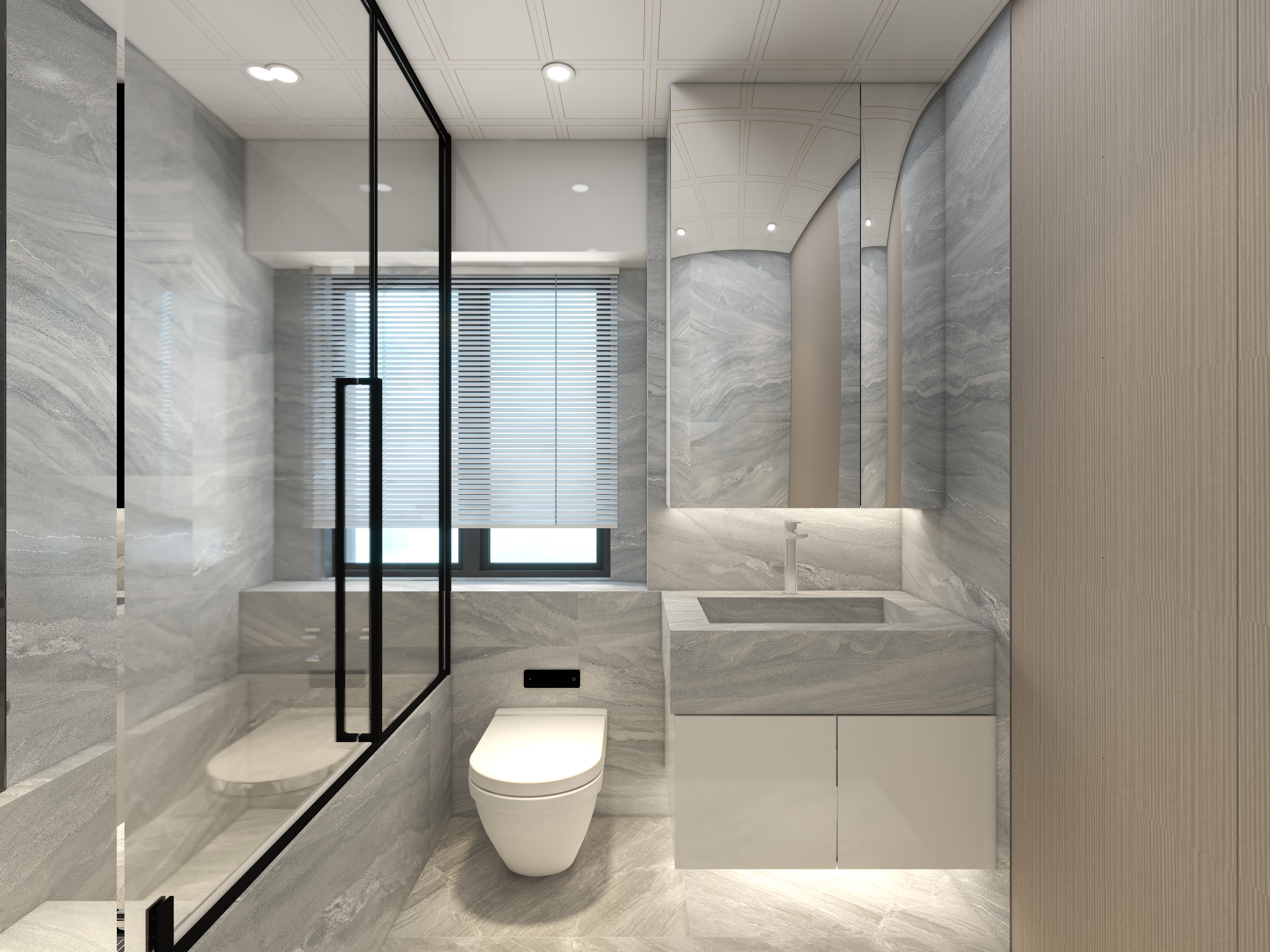 李工设计师-時尚親子家-38方現代風格二居-副本-装修设计方案