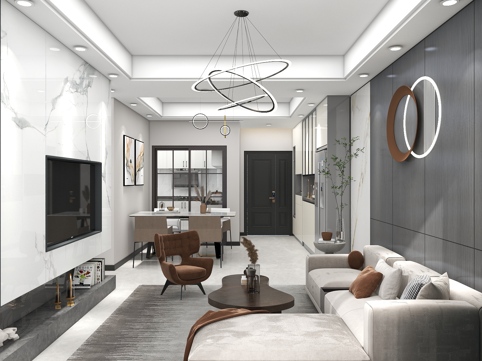 胡老叁-宋河雅居-现代居室-装修设计方案