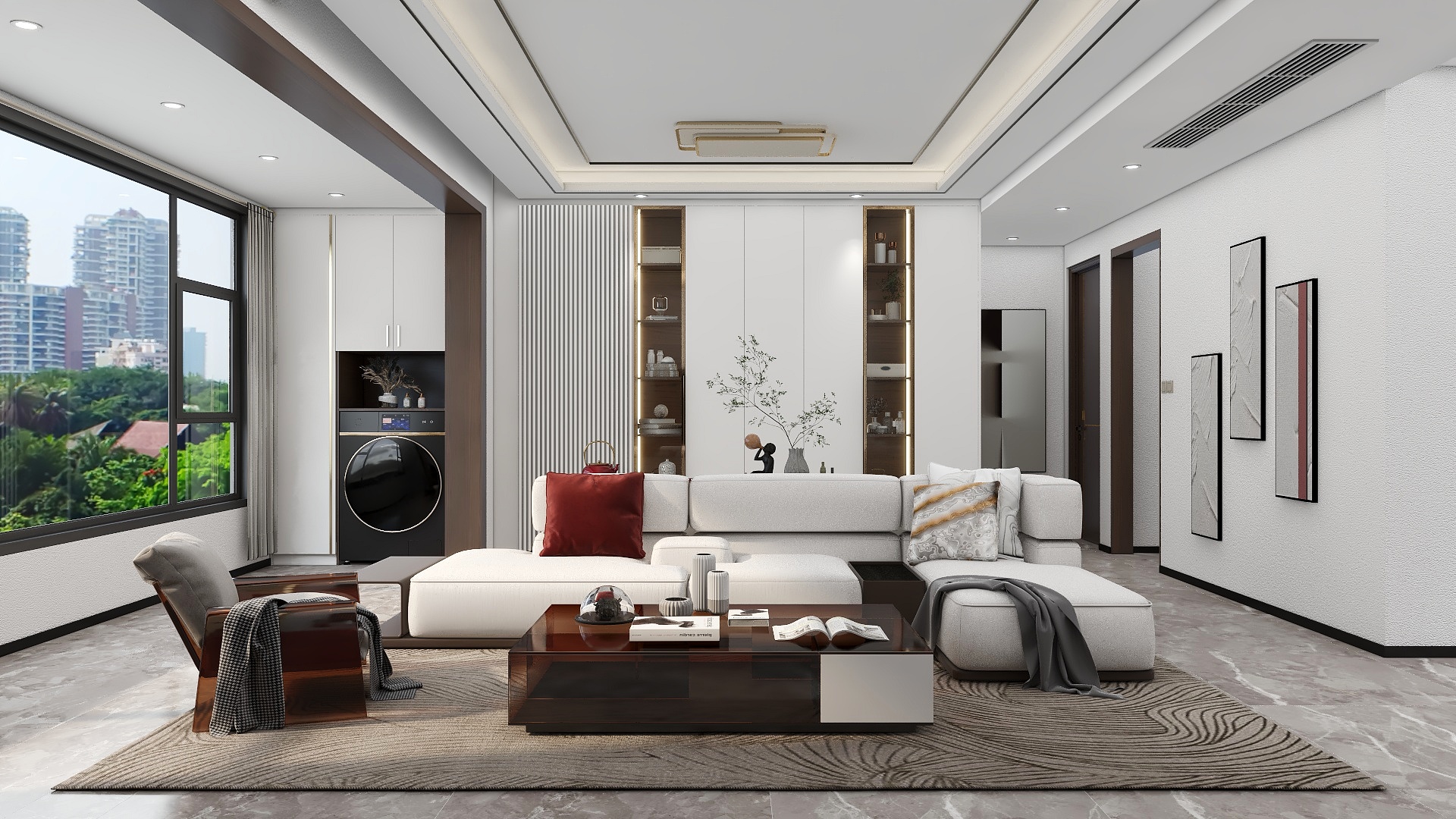 宋设计个人号-招商公园:简洁设计，简于形，奢于心！-装修设计方案