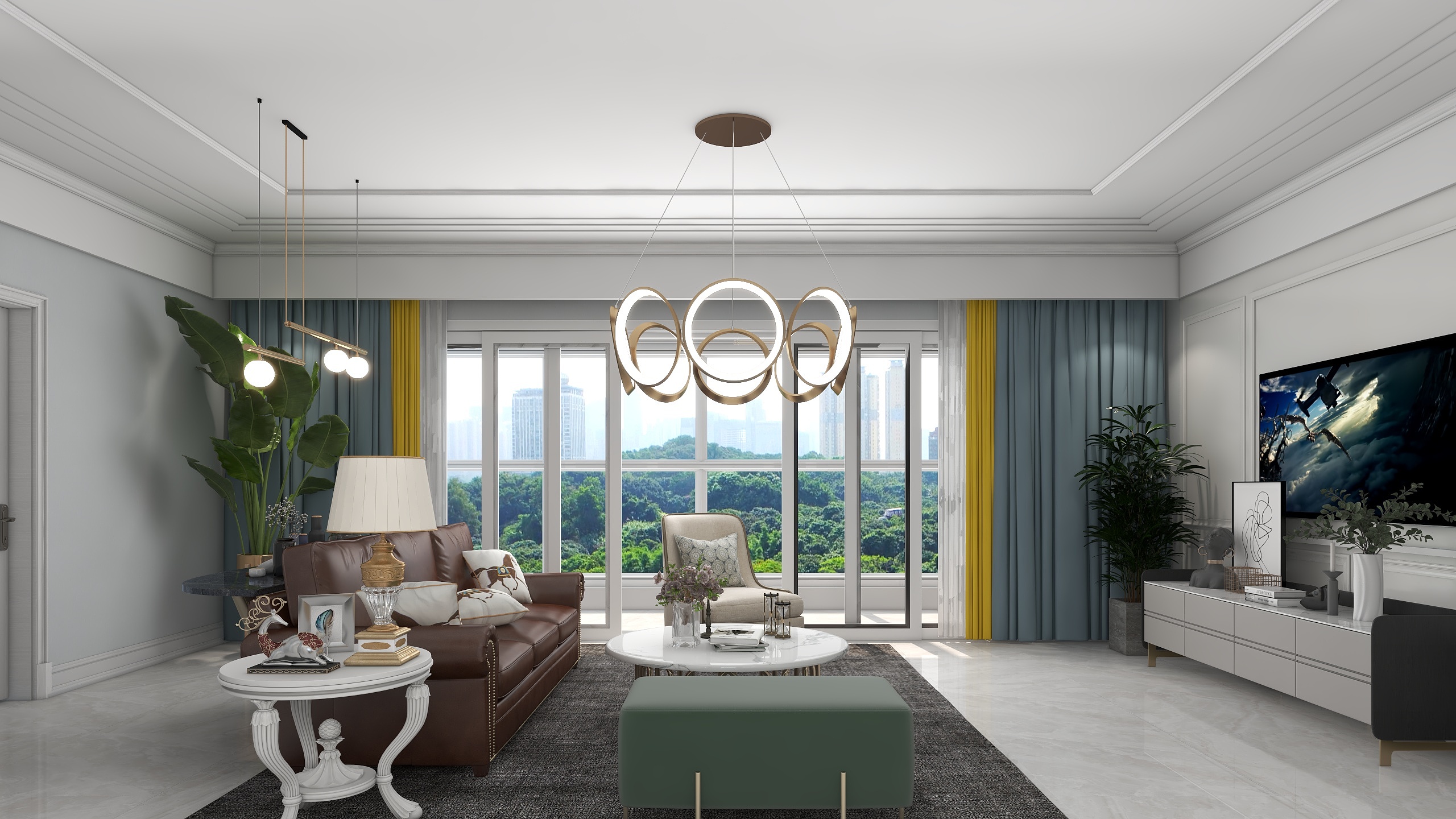 SQUARE方寸设计-【雅致简美】140平三室-装修设计方案