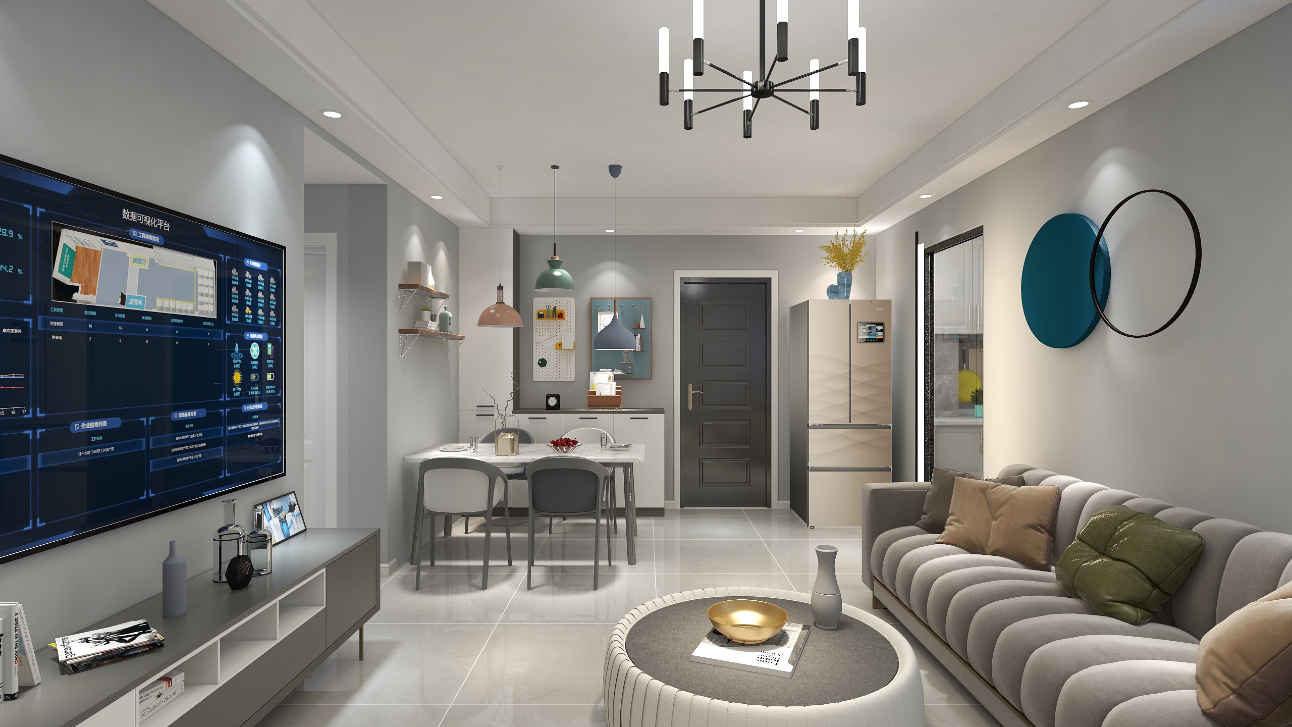 鲍永波-现代简约-装修设计方案