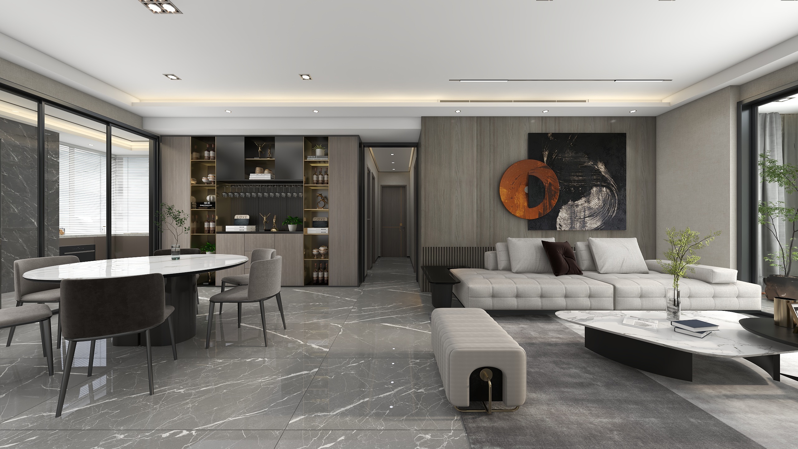 沐晓白-现代《.》-装修设计方案