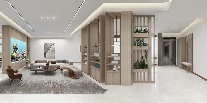 齐娟-六英里2-1-一层.dwg-副本-装修设计方案