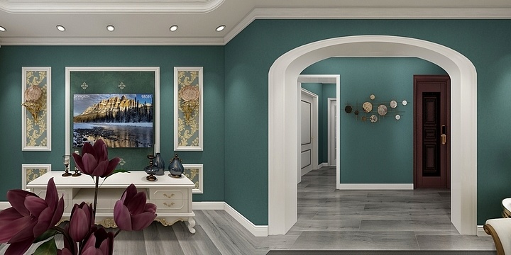 新疆喜爱家建筑装饰设计有限公司-新疆地矿局第二地质大队2.25号-装修设计方案