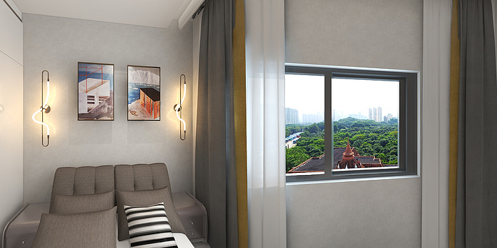 艺梦家装饰-无主灯.dwg-装修设计方案