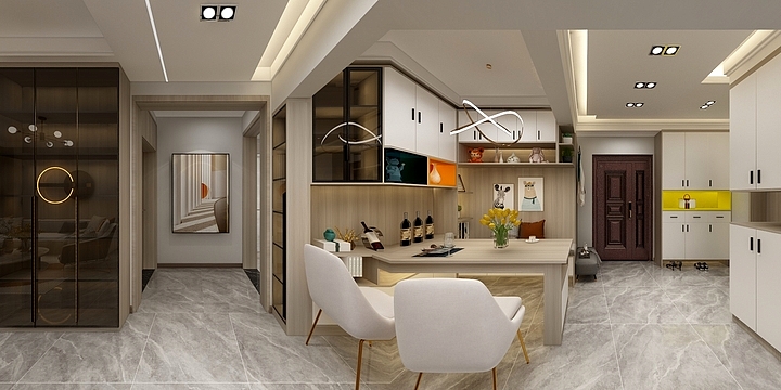 设计师郭臻-中鹏嘉年华14-2-1902-装修设计方案