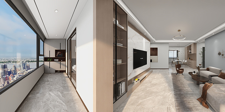 主案设计师张鹏飞-碧桂园幸福印记-装修设计方案