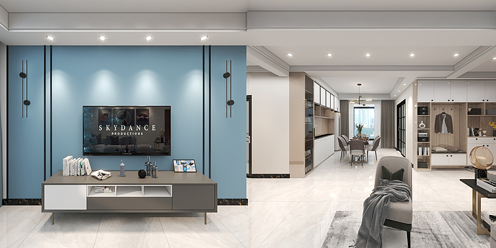 设计师牧尘cl-建业二期39-1-803.dwg-装修设计方案