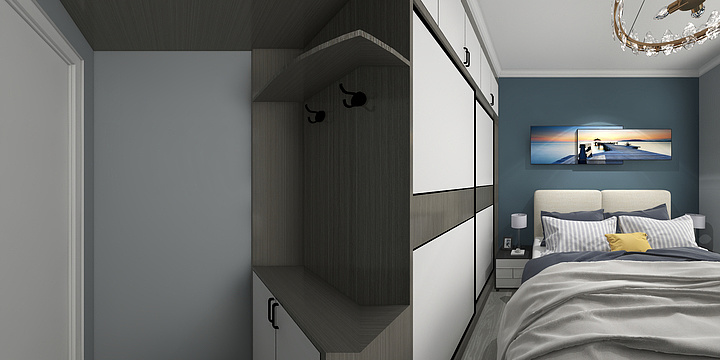 郭王明作品-桂花糖北区6栋1-18-1.dw-装修设计方案