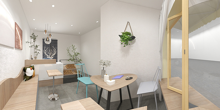 枭羽工作室-修勾好好食-装修设计方案