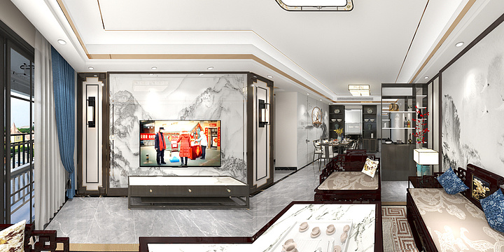 设计前线-0223中央城天瑞B2506-装修设计方案