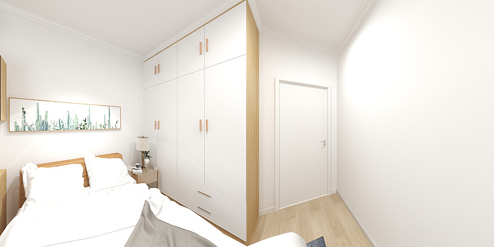 全屋橱柜衣柜定制-港利绿园-装修设计方案