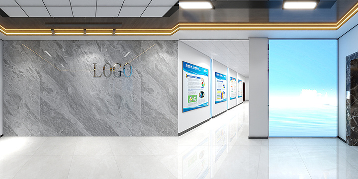 UK高端设计-龍元地质办公楼-装修设计方案