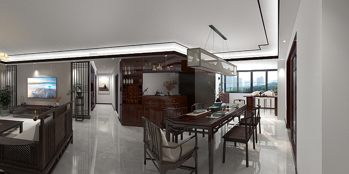 龚春喜-万达9#2D-301后现代-装修设计方案