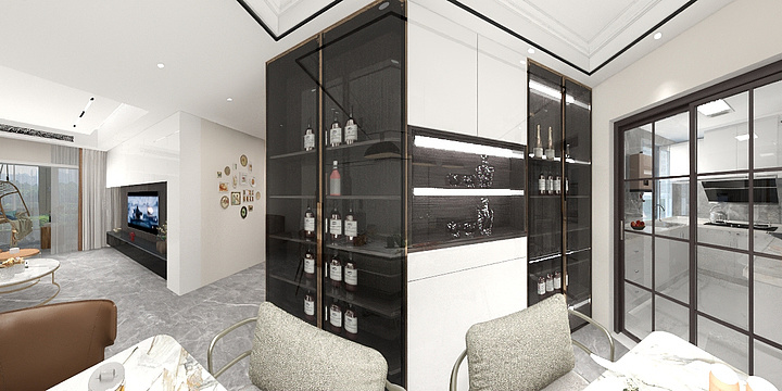 萌动萌动-太阳城中间户-装修设计方案