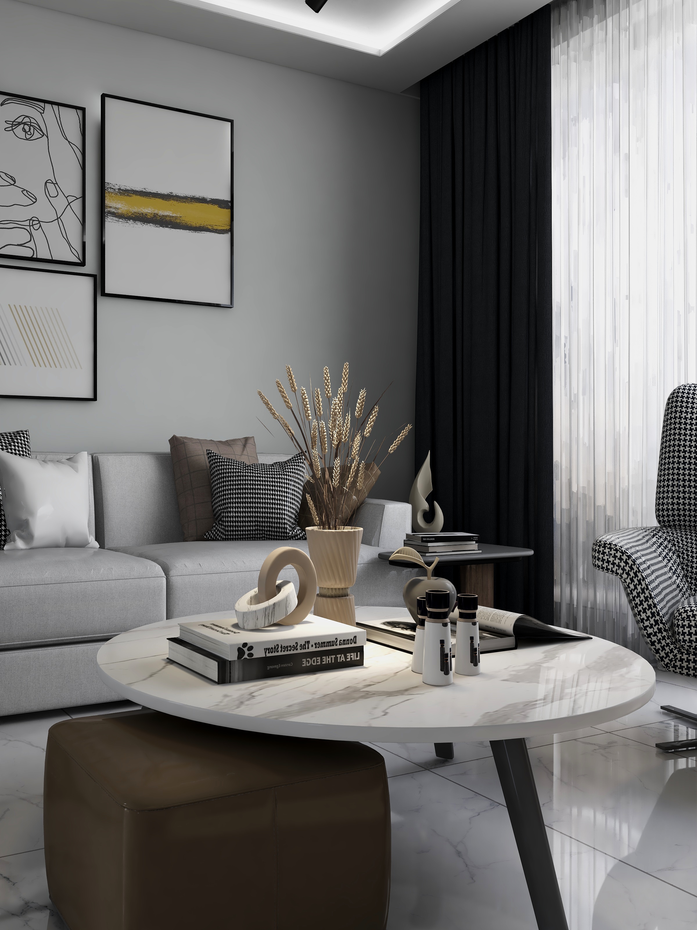 呆cuuN-单身公寓-装修设计方案