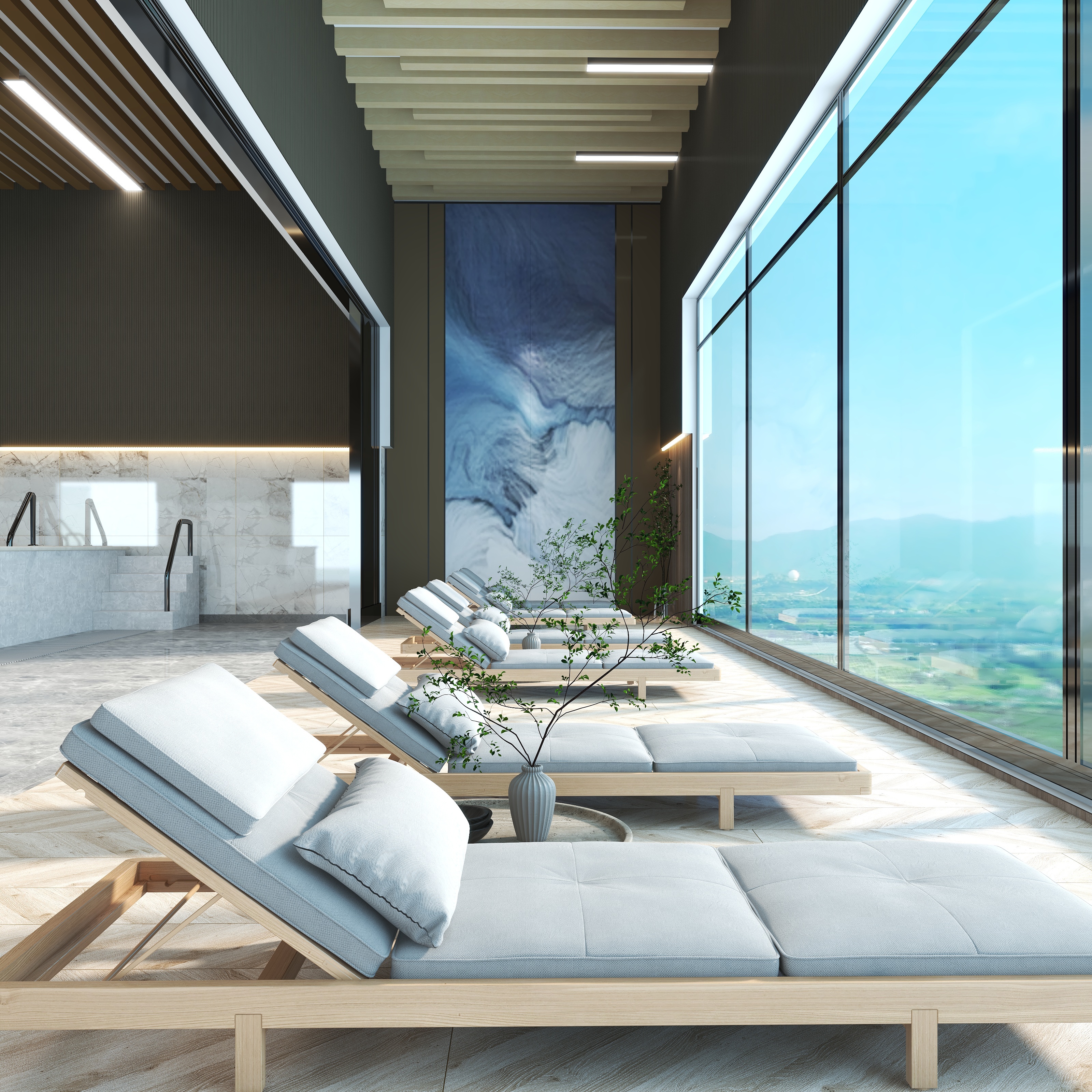 腾跃设计-徐钰涵-休闲游泳健身馆-装修设计方案