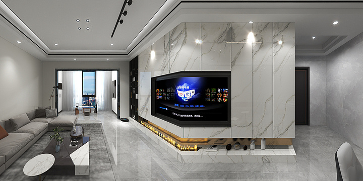 千美装饰公司-锐发国际公馆B栋1402.dwg-装修设计方案