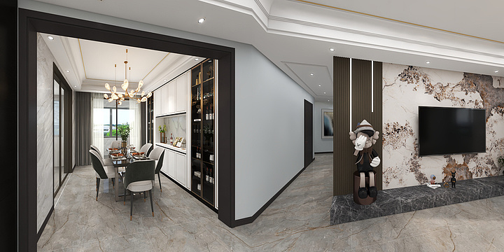 骗你是小猪猪-碧桂园150平-装修设计方案