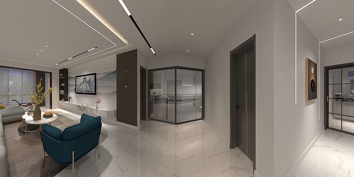 鹏庭装饰设计-左云云泰园-装修设计方案