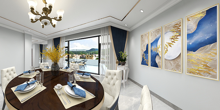 雷鸣战神彦-纳帕谷-装修设计方案