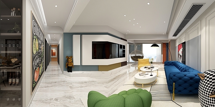 A顾家装饰18995994888-御龙国际13卧室-装修设计方案