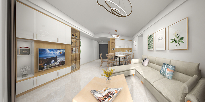 Chen-Yvonne-八灶18栋503房110㎡-装修设计方案