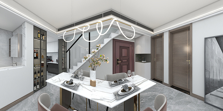 追梦DWE-汇达兰苑-1#406-装修设计方案