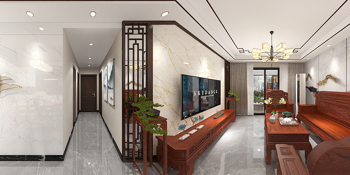 訾辰-彰泰学府5栋.dwg-装修设计方案