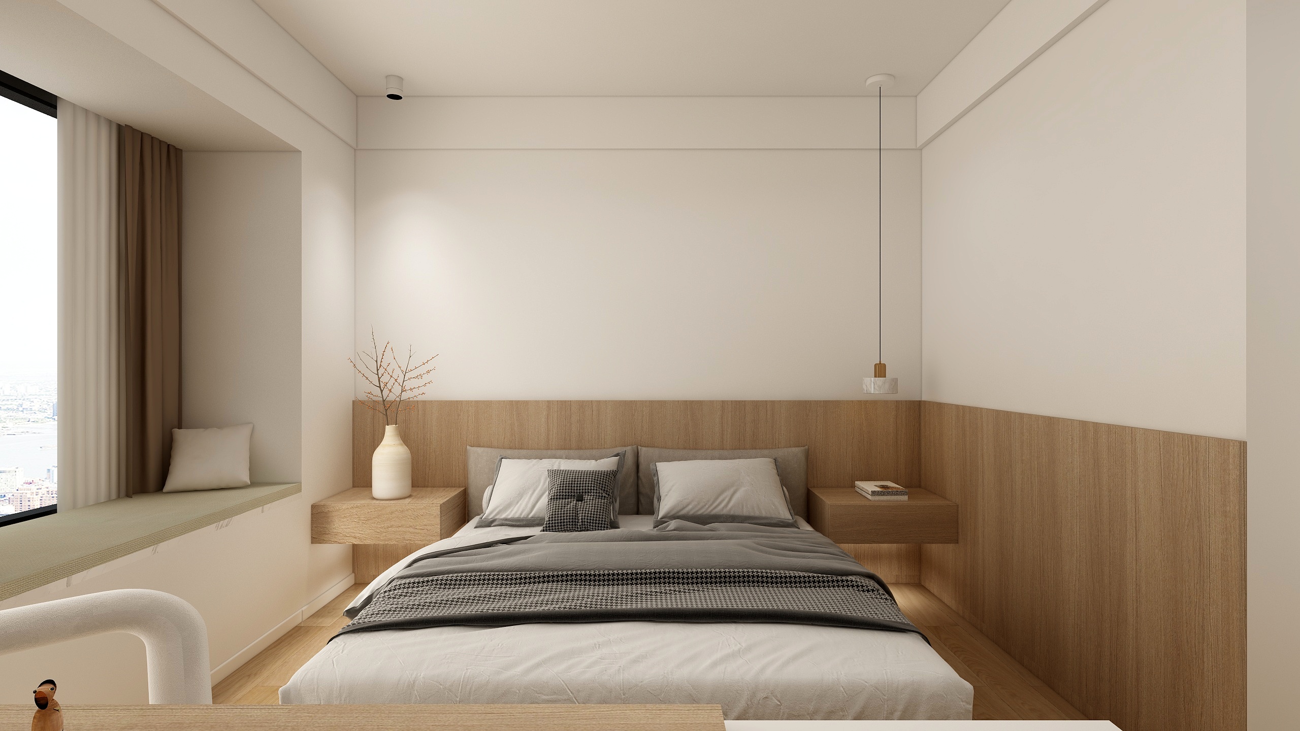 全案设计DD-李龙泉主卧欧城肖瑶主卧-九方-装修设计方案