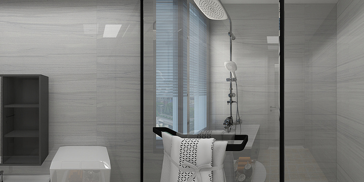 猫冬不能叫啊-汇豪甜城3-4-1201-装修设计方案