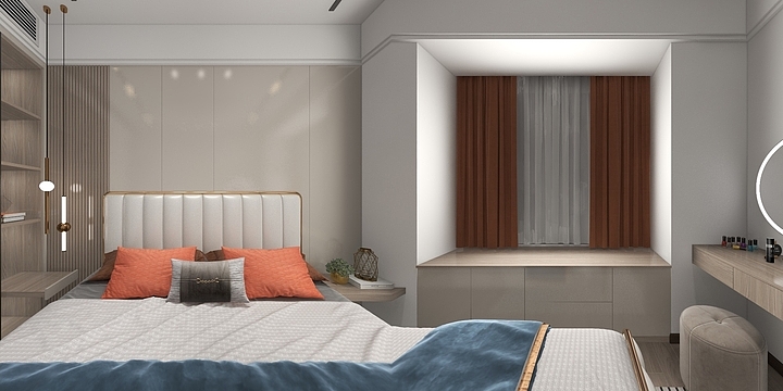 设计师long-澳海府夏科长-装修设计方案