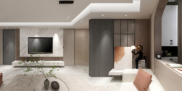 smile余-瑞和园89.50㎡B户型3室2厅1卫-装修设计方案